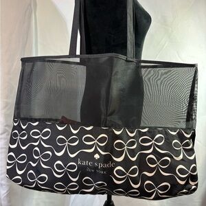 Kate Spade New York Bow Shopper Mesh Tote